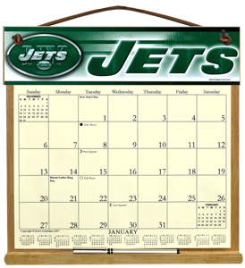New York Jets Calendar Holder